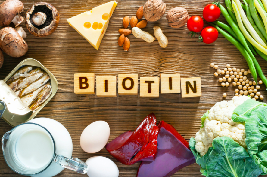 thực phẩm chứa biotin ngừa rụng tóc