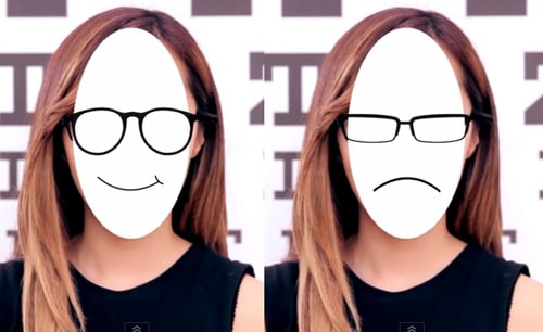 chọn kính cận phù hợp với khuôn mặt nữ dáng dài