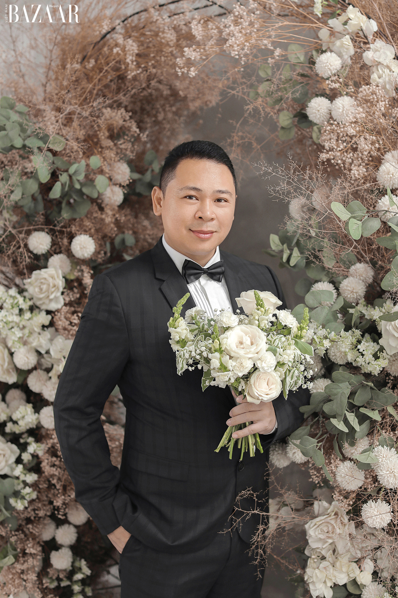 Ảnh cưới của đạo diễn Nguyễn Hiếu Tâm và beauty blogger Julie Lâm
