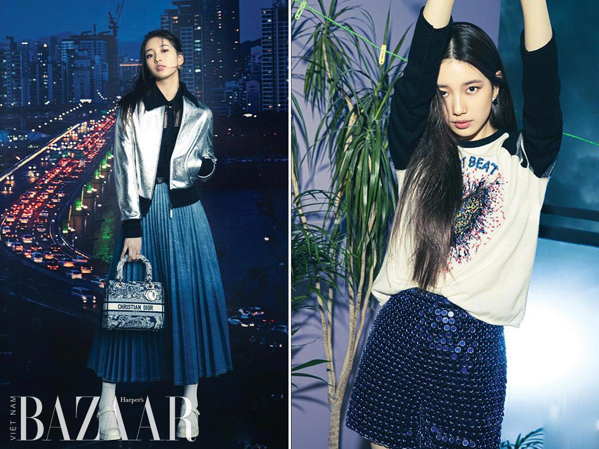 Tranh cãi giữa fandom Jisoo  Suzy Cùng làm đại sứ thương hiệu của Dior 5  lần 10 lượt đụng hàng nhưng ai mới là nàng thơ đích thực của hãng