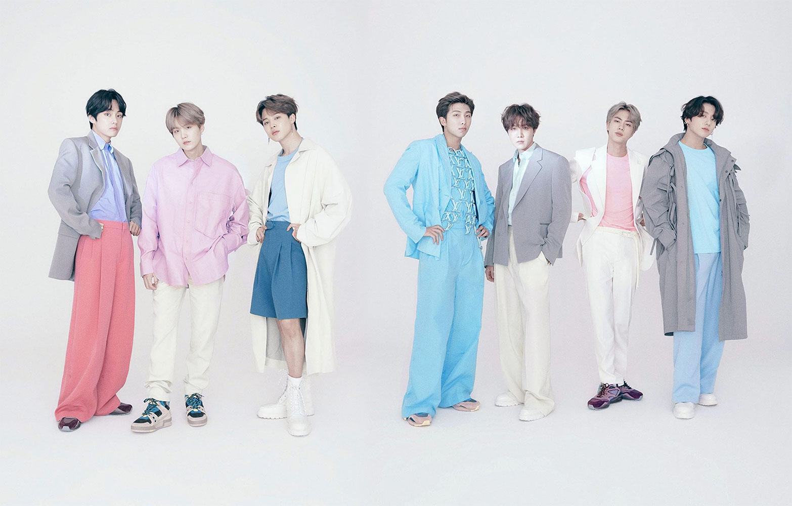 Jungkook BTS cực ngầu trong áo khoác denim Louis Vuitton