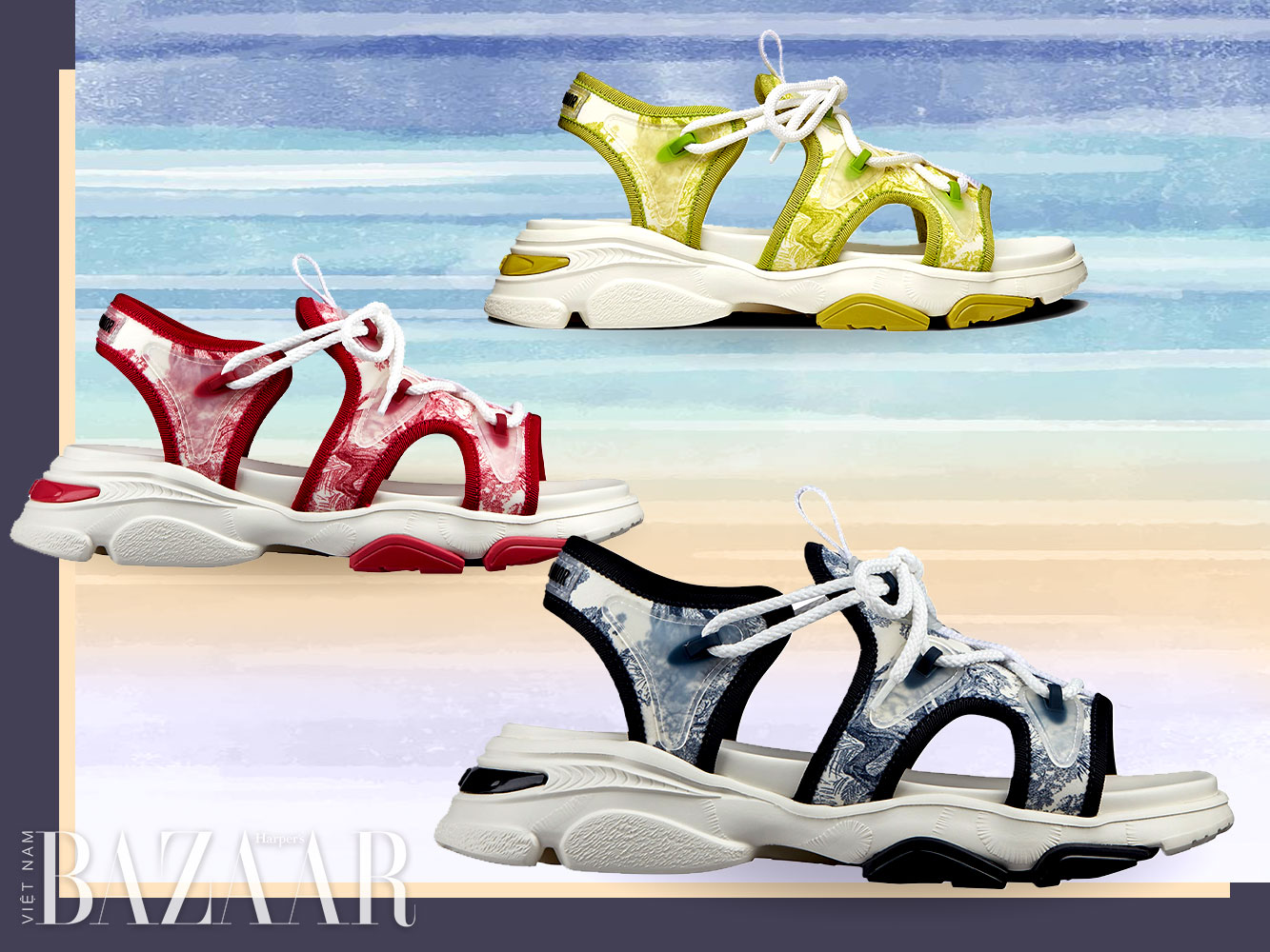 Dior gợi ý 4 dòng giày nữ xinh cho hè từ BST capsule Dioriviera 2021 4