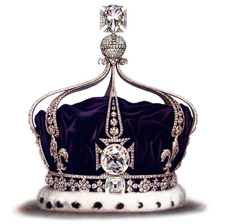 Viên kim cương bị nguyền rủa trở thành báu vật hoàng gia Anh 1