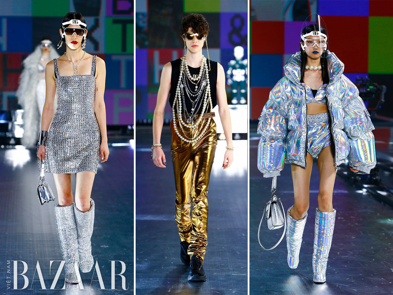 Xu hướng thời trang Thu Đông 2021: Sự trở lại của Disco