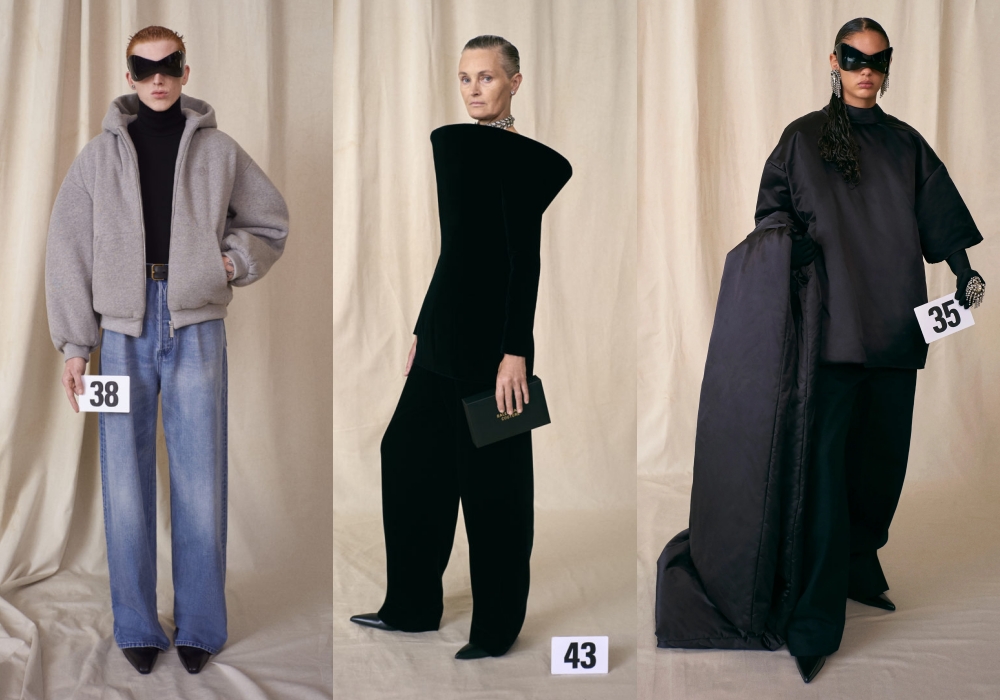 Balenciaga Haute Couture Thu Đông 2021: Streetwear giao thoa cùng tinh thần couture