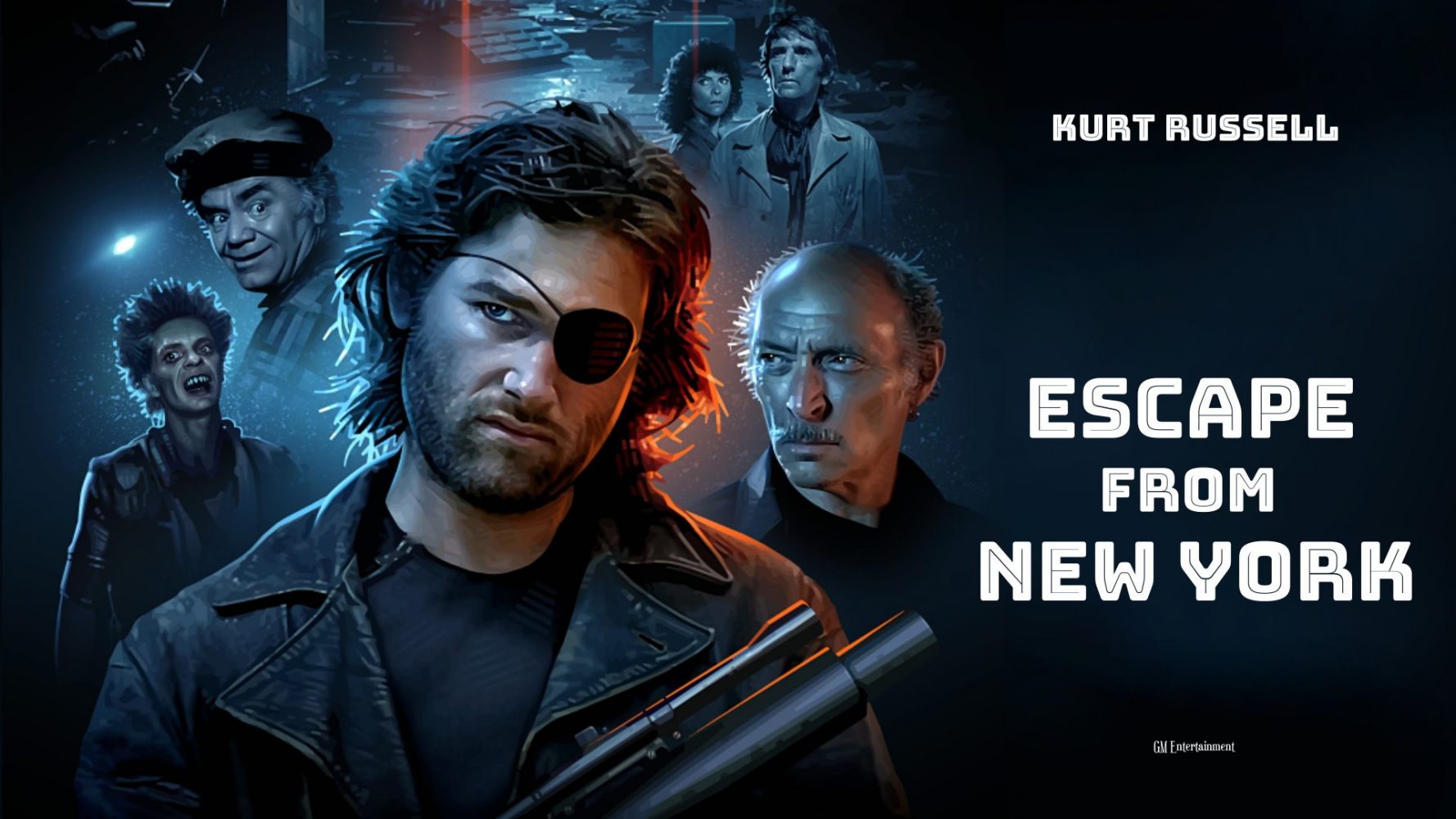 Phim nhà tù Mỹ hay nhất: Trốn thoát khỏi New York - Escape From New York (1981)