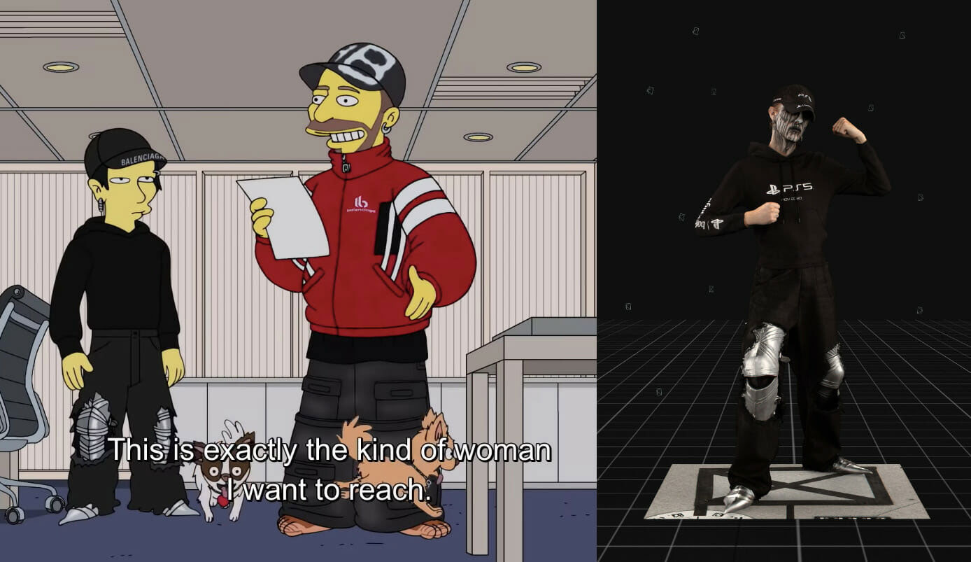 All The Looks From The Balenciaga x The Simpsons Episode
