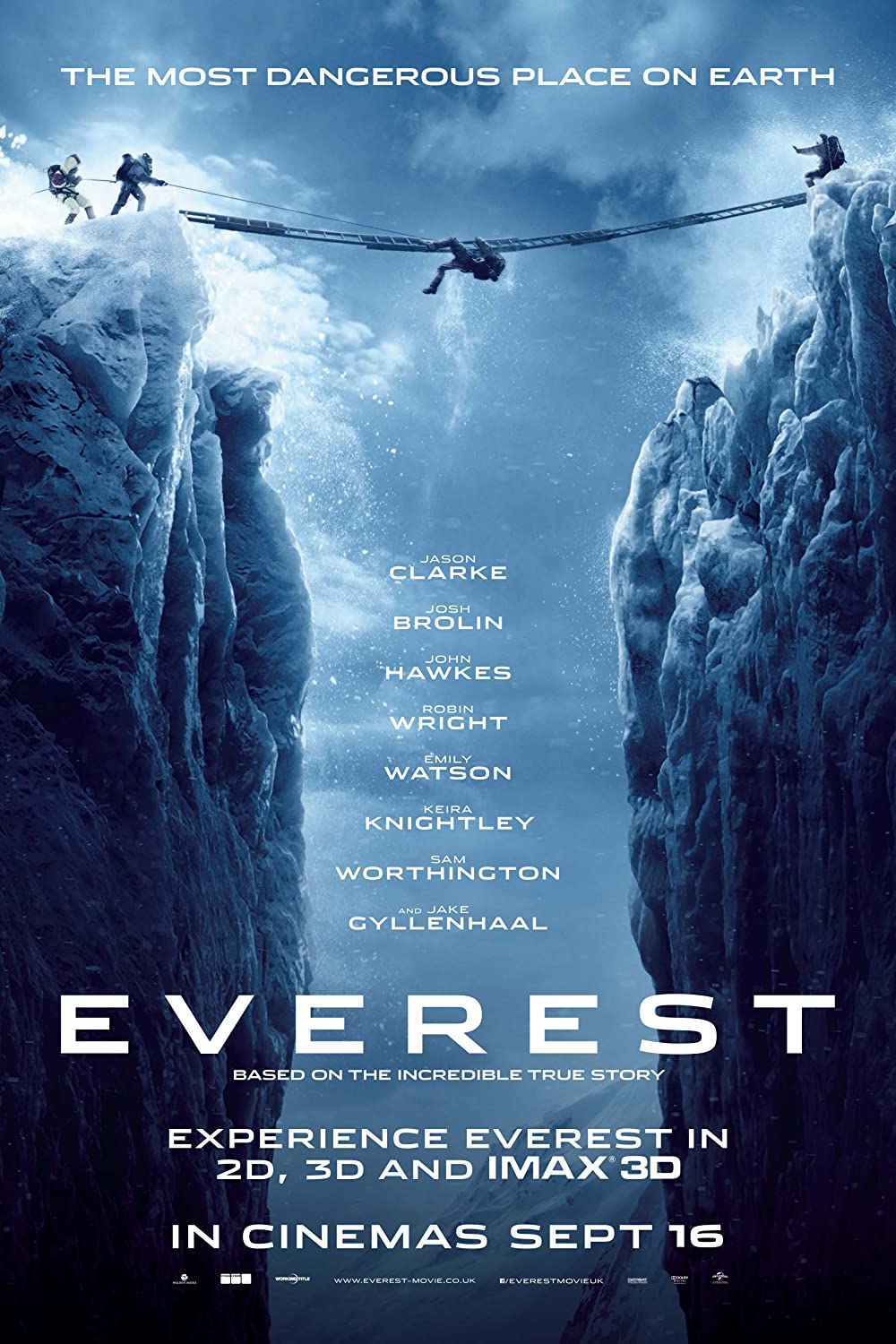 Những bộ phim truyện về thảm họa vạn vật thiên nhiên hoặc nhất: Thảm họa đỉnh Everest - Everest (2015)