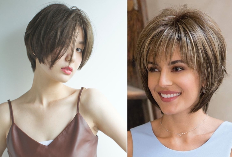 Tóc bob layer uốn ngang vai: những kiểu tóc uốn ngắn siêu Hot nhất hiện nay  - Tiệp Nguyễn Hải Salon - 511041