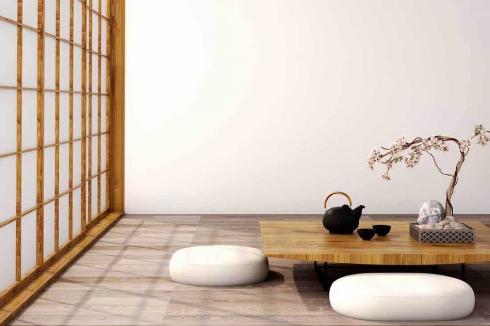 Nội thất của người Nhật thường mang phong cách tối giản