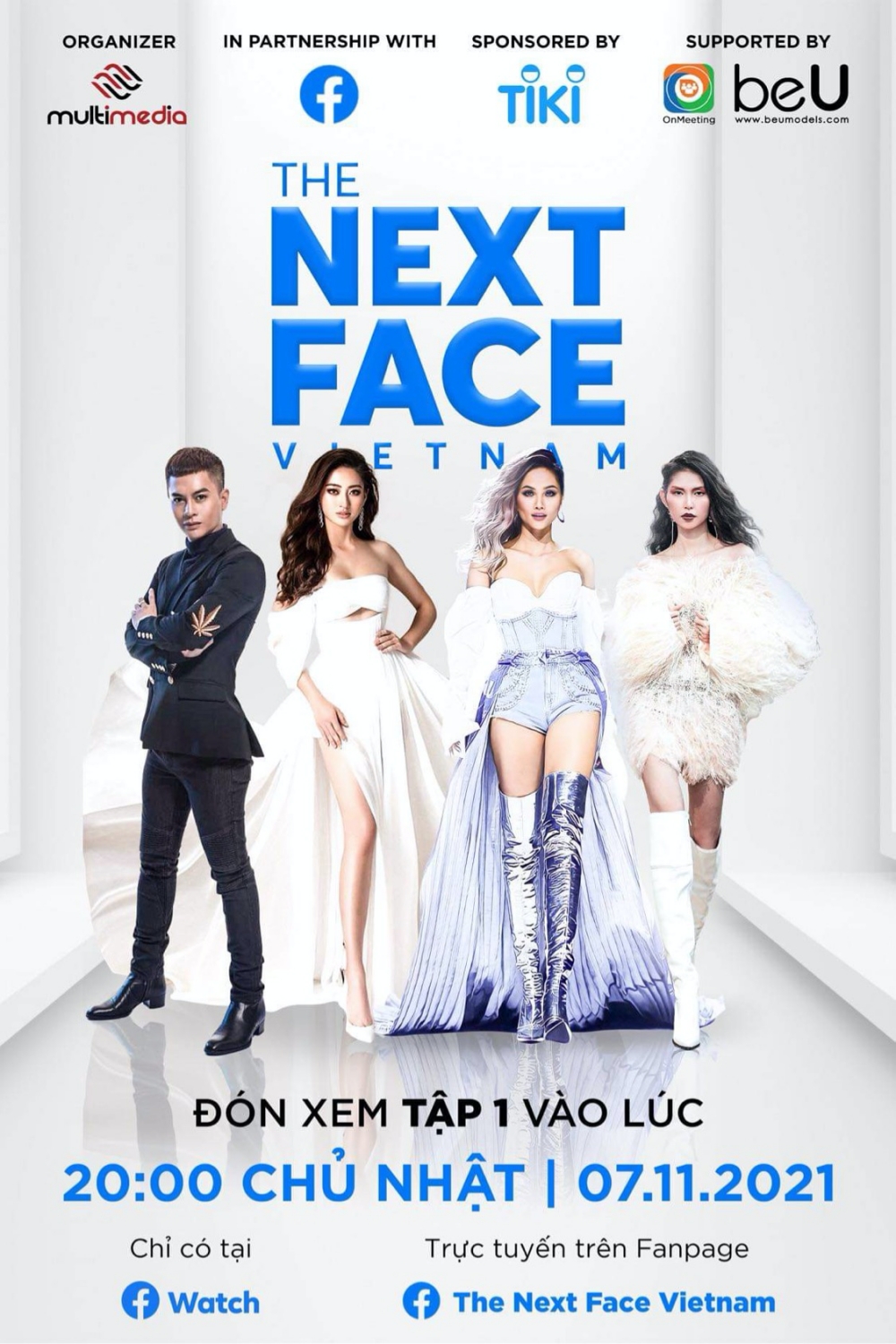 Poster The Next Face Vietnam 2021.
