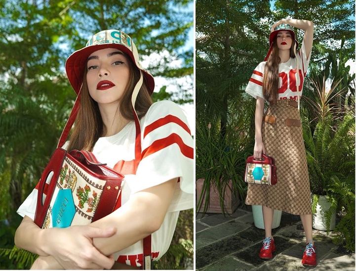 Chân váy gucci thiết kế 2 đắp túi  váy ngắn  váy dài  Shopee Việt Nam