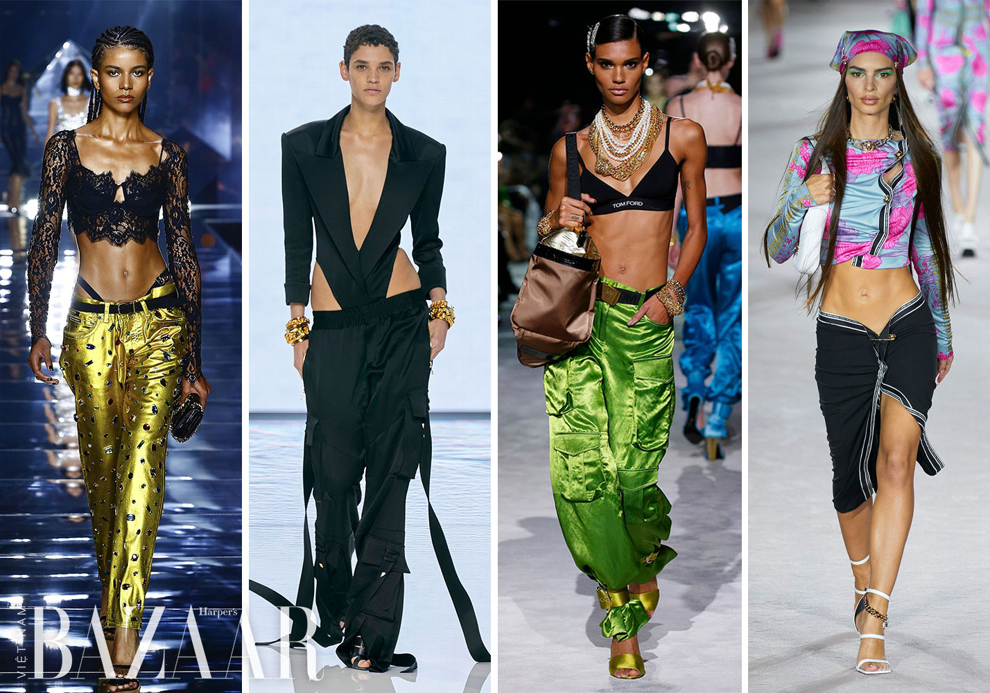 Xu hướng thời trang nổi bật trên sàn diễn Xuân Hè 2022: Phong cách Y2K