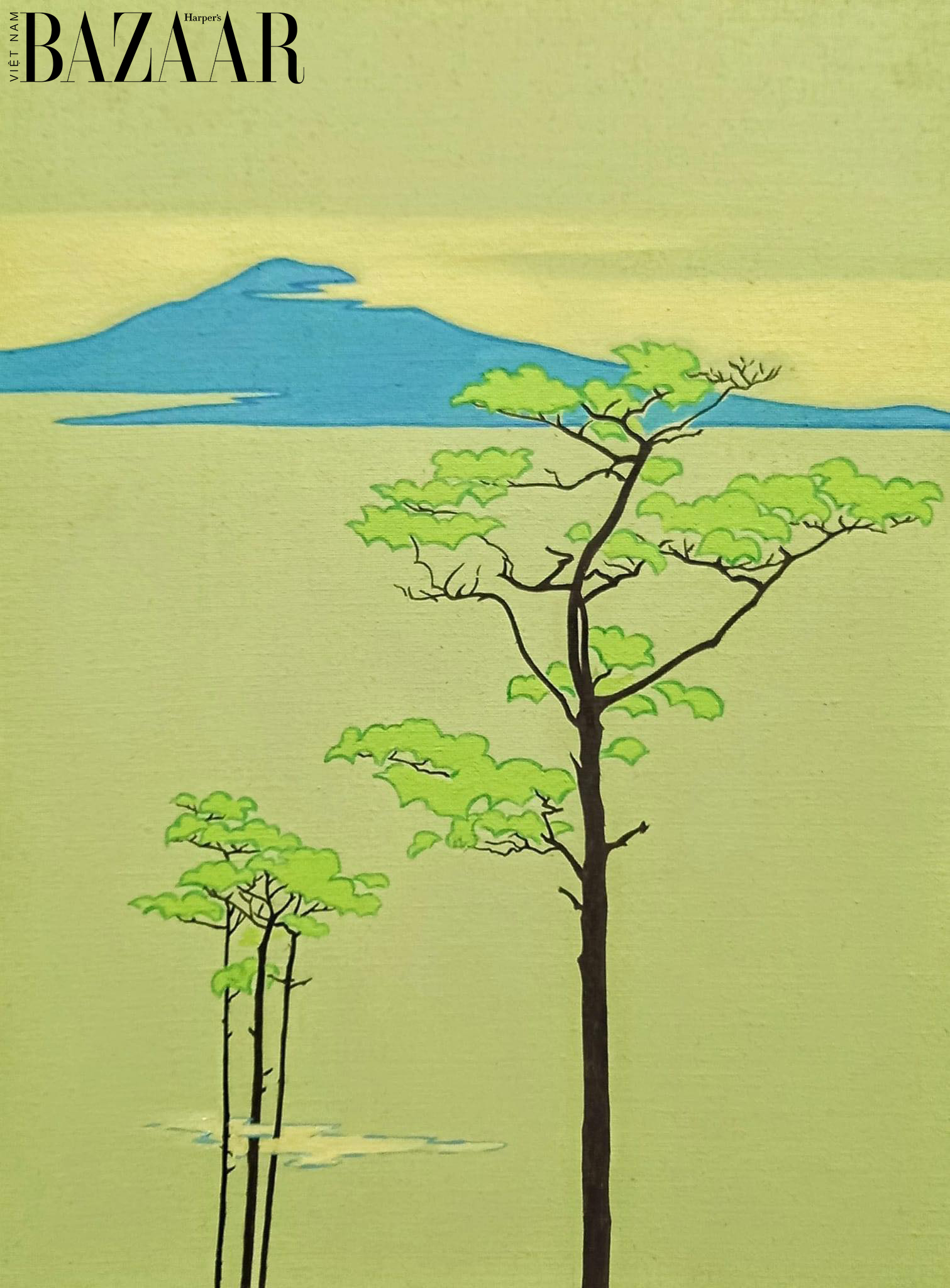 BZ Lifestyle NguyenNgocLiem04 - Triển lãm tranh Nguyễn Ngọc Liêm ngắm nhìn “tĩnh lặng” từ đồng bằng đến núi cao