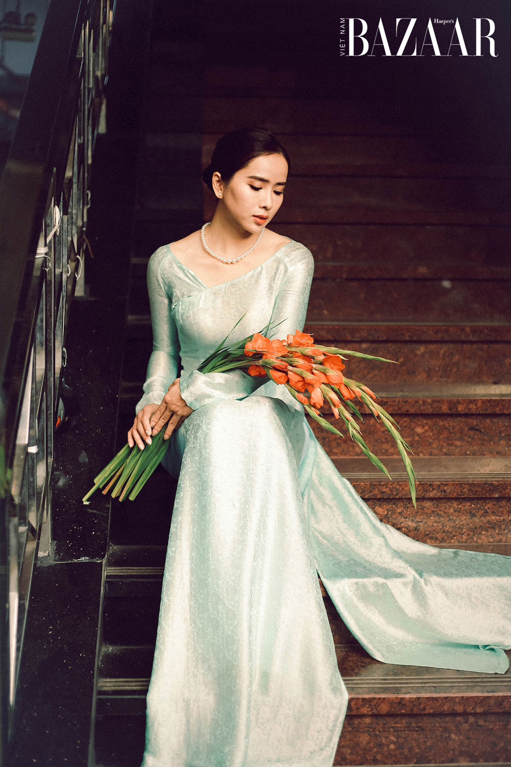 Á hậu – Diễn viên Bella Mai hóa quý cô Sài Gòn xưa trong bộ ảnh Áo dài Tết