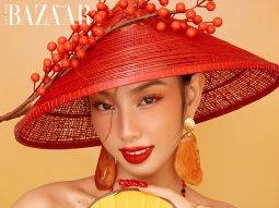 Harper's Bazaar_Hoa hậu Thuỳ Tiên bộ ảnh Tết_11