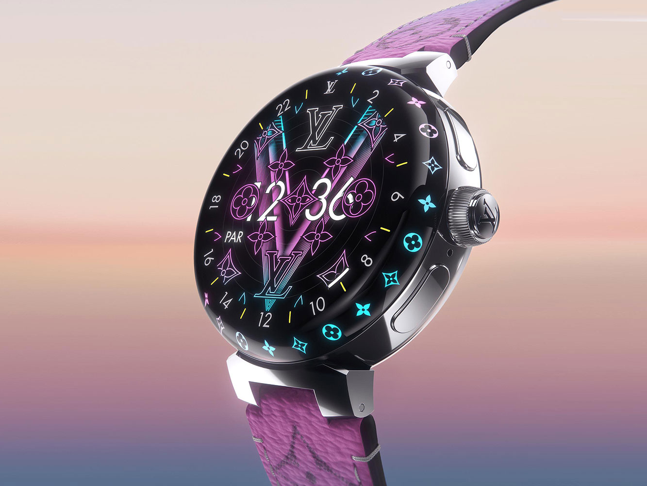 Đây là smartwatch Louis Vuitton mới Phủ sapphire cao cấp quá đẹp