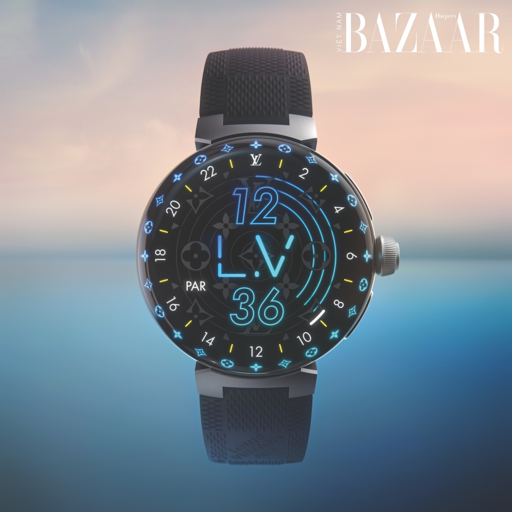 HandsOn With The Louis Vuitton Tambour Horizon Light Up Luxury Smartwatch   aBlogtoWatch