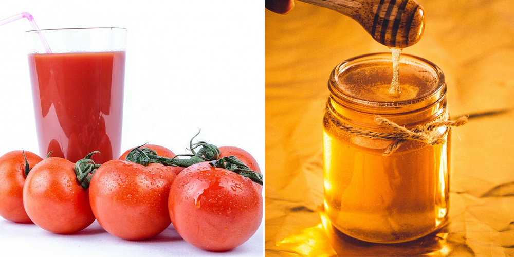 Sinh tố cà chua mật ong giảm cân