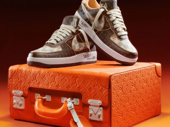 Nike Air Jordan 1 Custom  LV Print US 9 Luxury Sneakers  Footwear on  Carousell