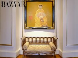 Harper's Bazaar_Chất liệu vải gấm trong nội thất_01