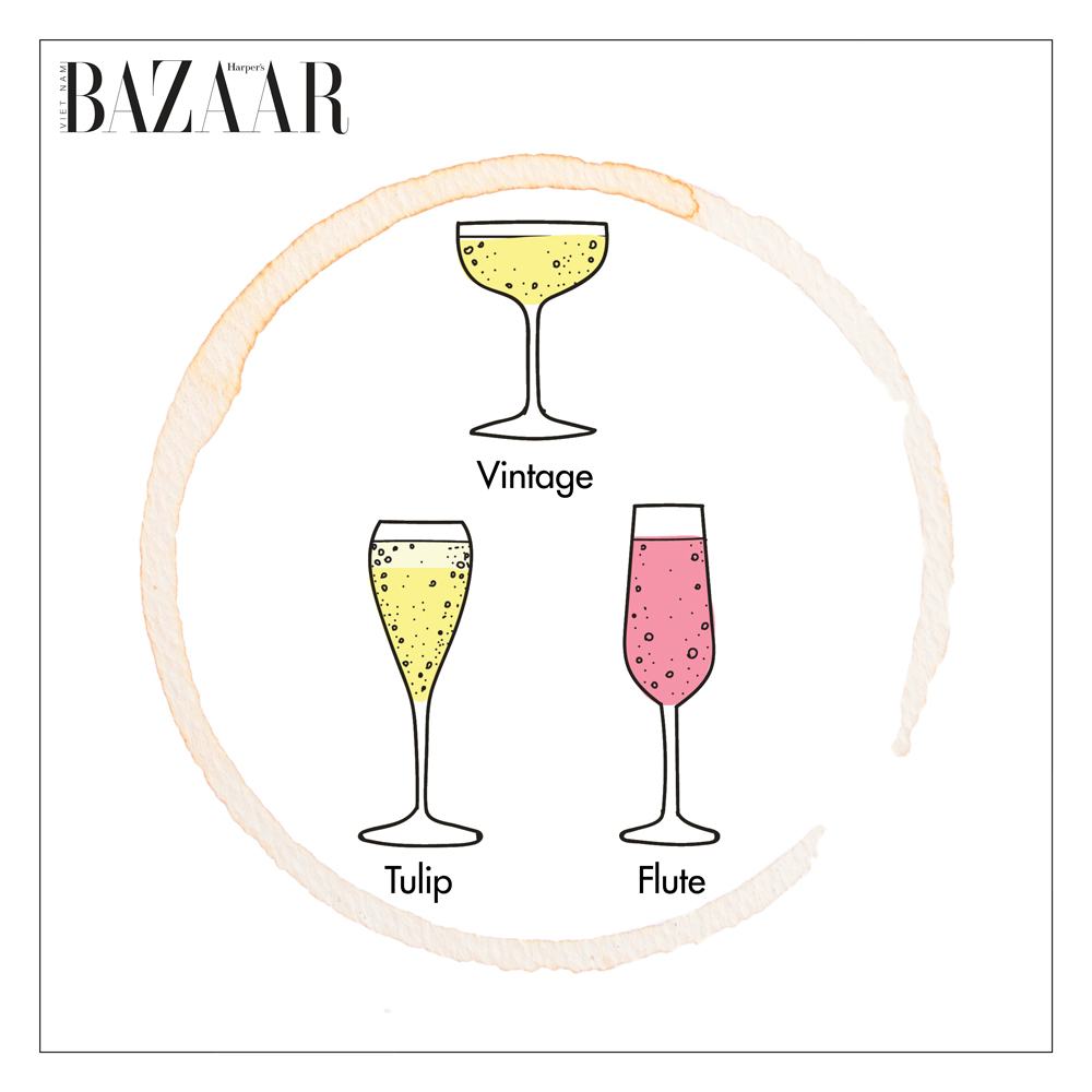 Harper's Bazaar_các loại ly uống rượu types of wine glasses_04