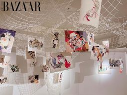 Harper's Bazaar_triển lãm Mifa ĐIỆP Sparkling of scallop paper_02