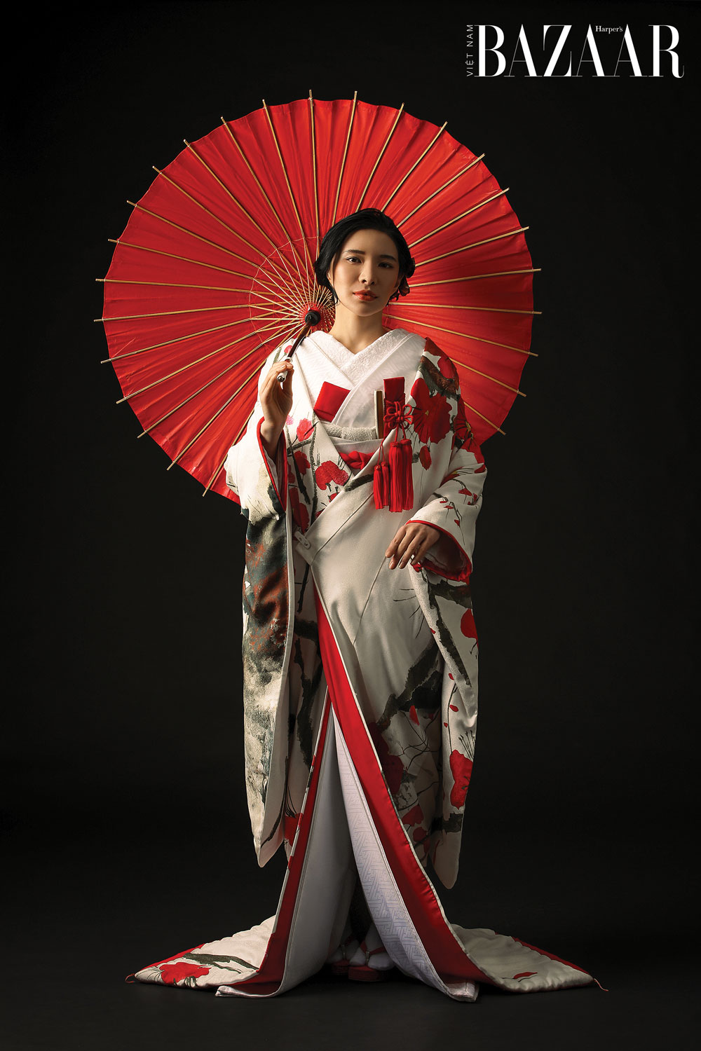 Sayo trong bộ đồ Kimono truyền thống