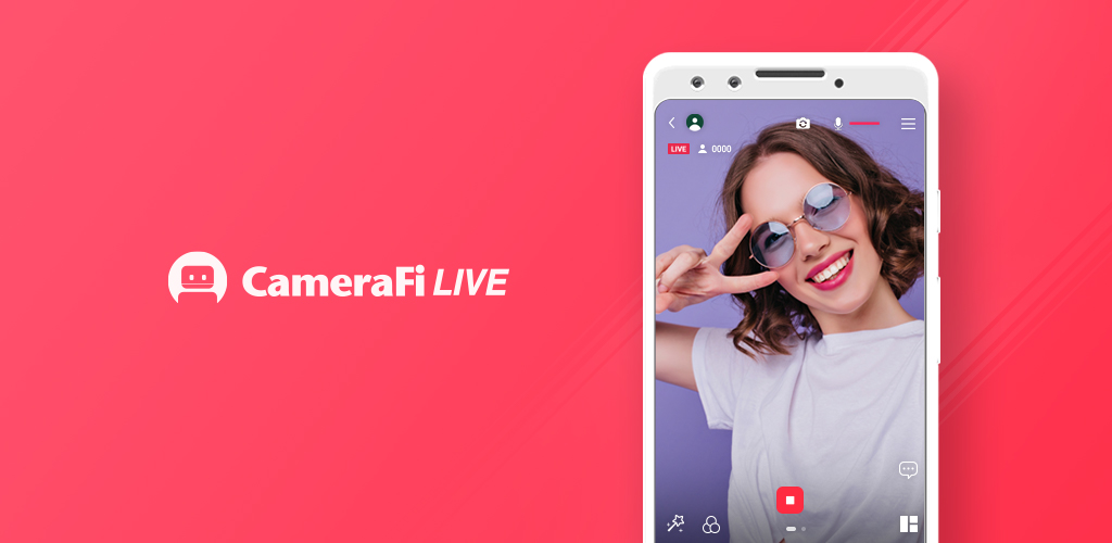 CameraFi Live - ứng dụng làm đẹp khi livestream Facebook
