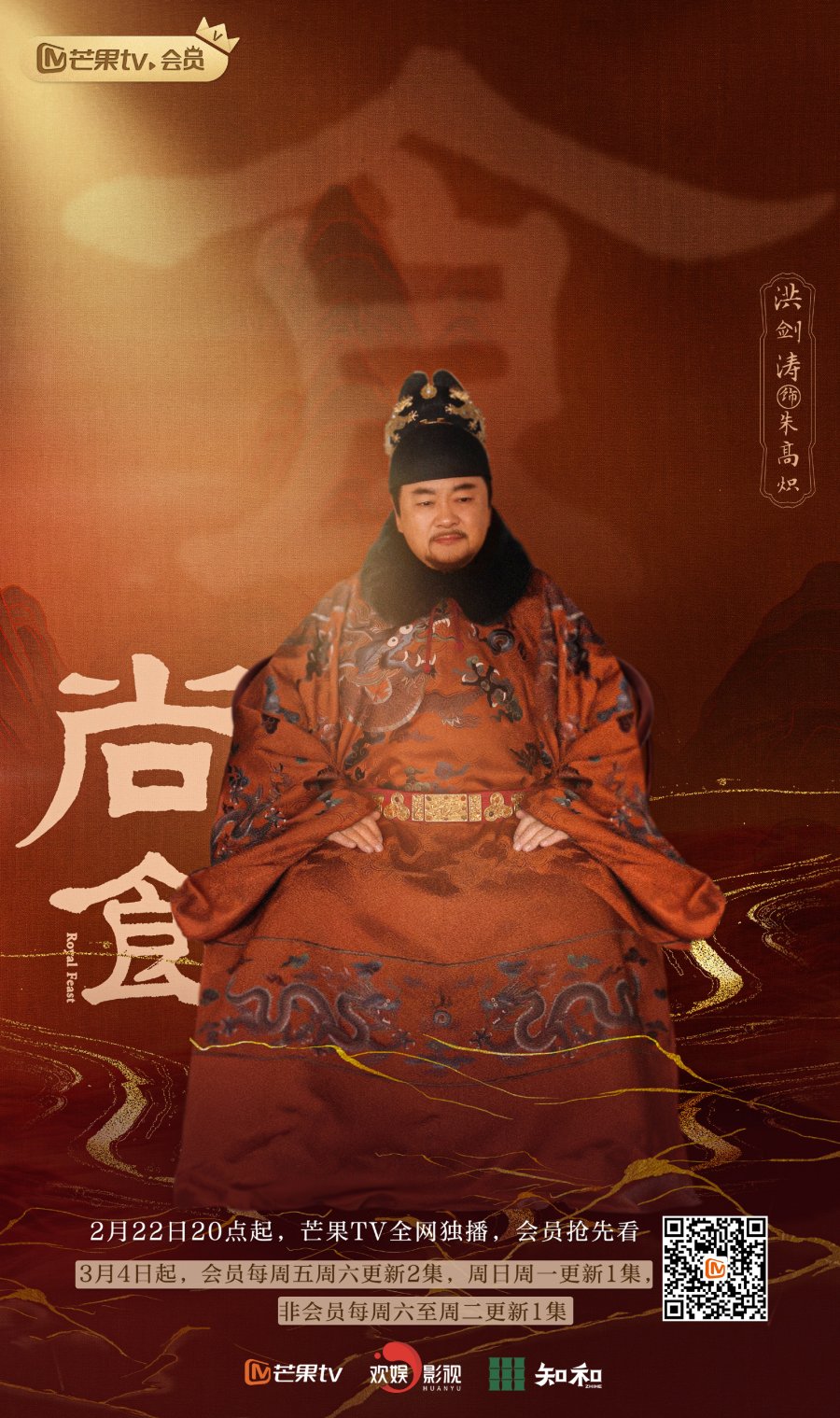 Thái tử Chu Cao Sí - sau lên ngôi Hoàng thượng (Hồng Kiếm Đào đóng)