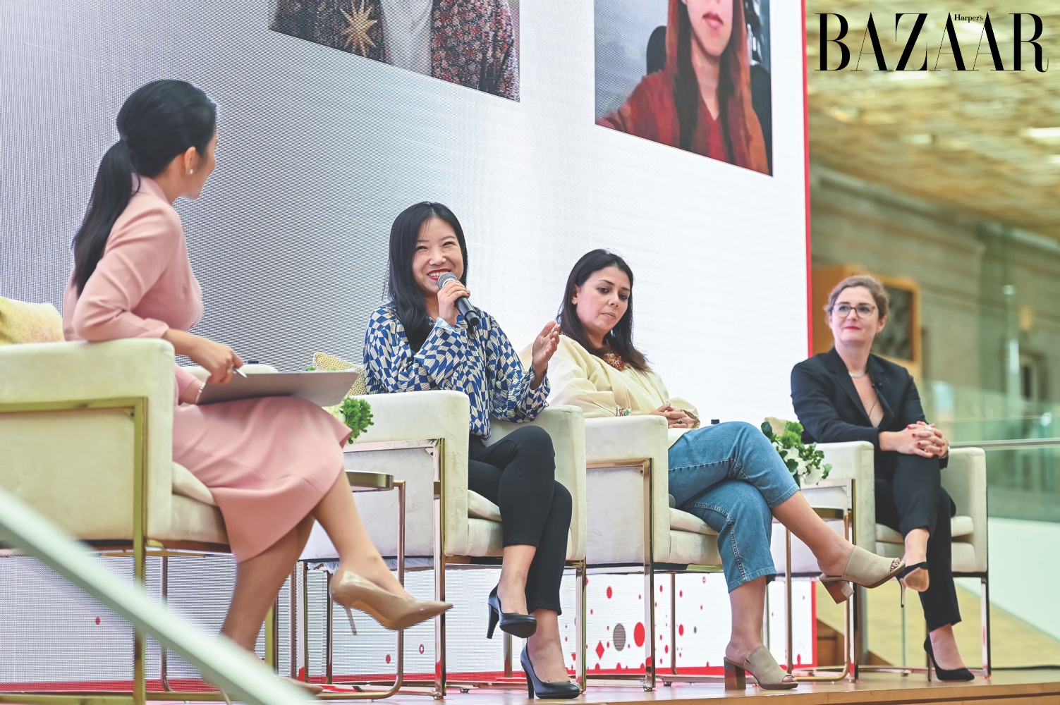 Các diễn giả tại hội thảo Cartier Women’s Initiative ở Singapore 
