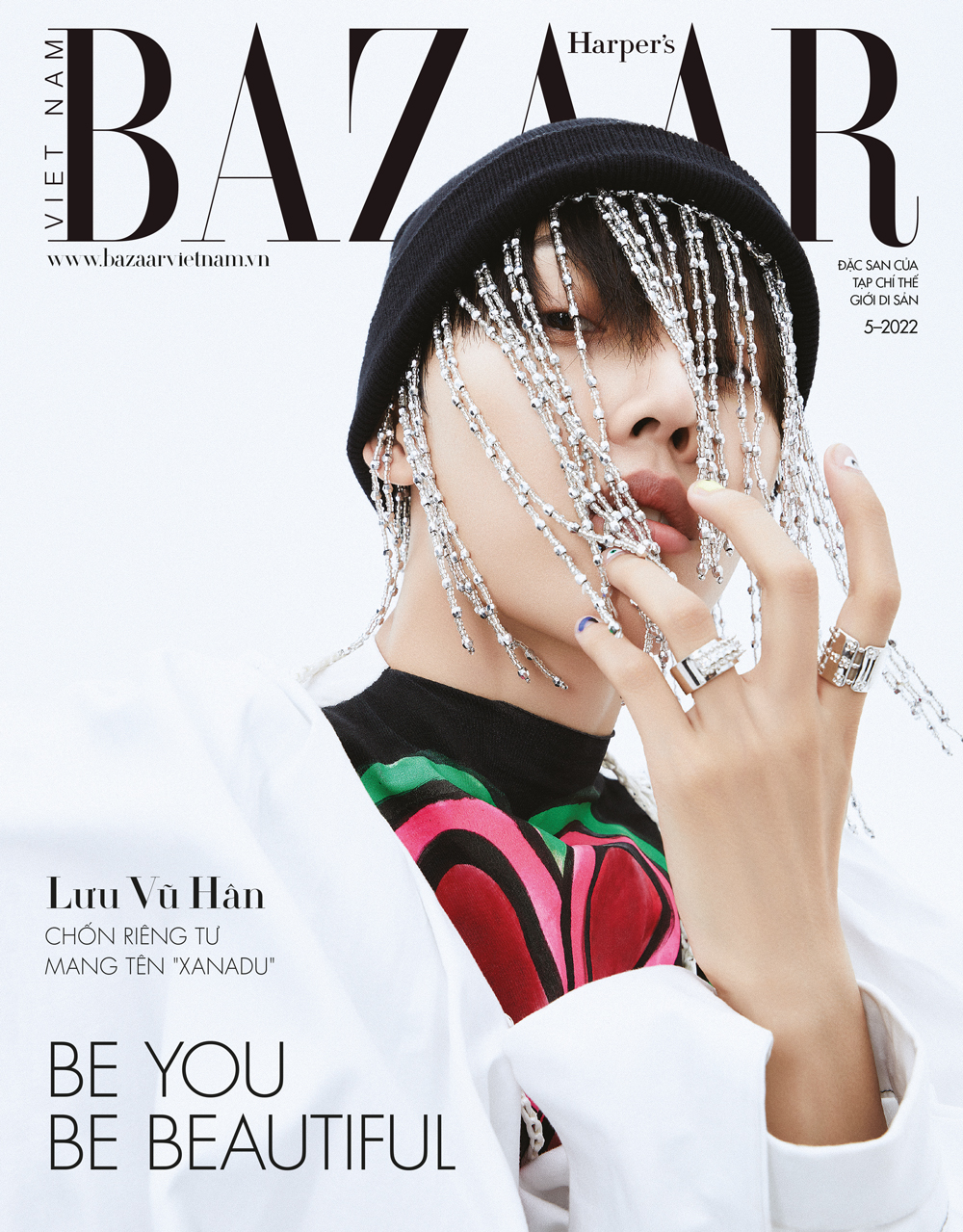 BZ 22 05 COVER LIU YUXIN V - Lưu Vũ Hân trên bìa Harper’s Bazaar Việt Nam