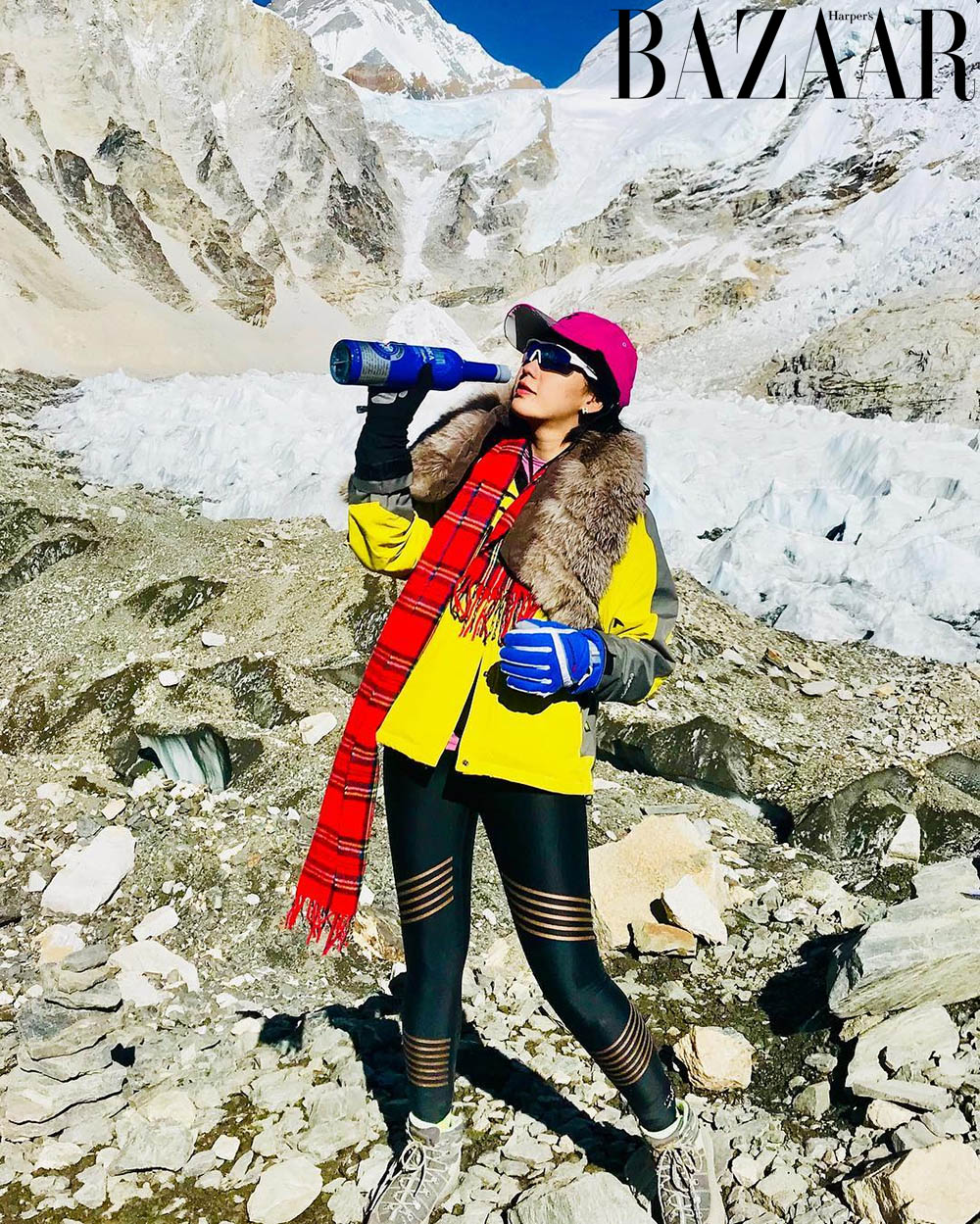 Céline Nha Nguyen đam mê leo núi