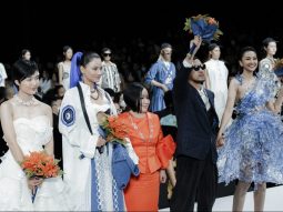 Võ Công Khanh dùng phế liệu làm thời trang tại AVIFW Xuân Hè 2022