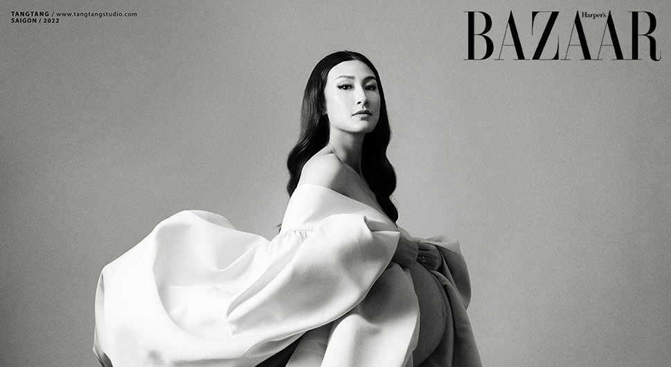 Kathy Uyên chia sẻ về hành trình làm mẹ ở tuổi 40 | Harper's Bazaar