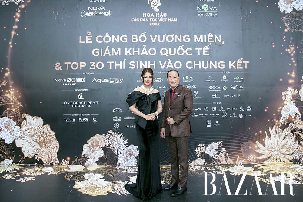 Hoa hau cac dan toc Vietnam - Hai Hoa hậu Trái đất làm giám khảo chung kết Hoa hậu các Dân tộc Việt Nam