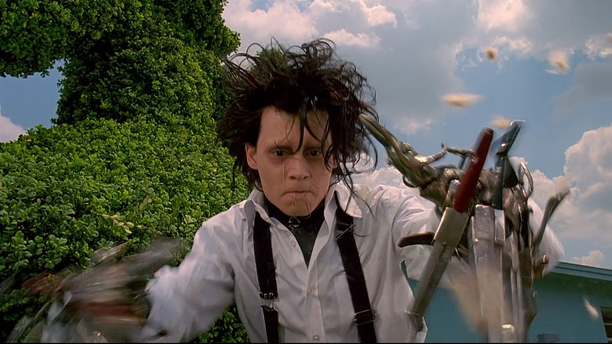 Johnny Depp phim: Người tay kéo - Edward Scissorhands (1990)