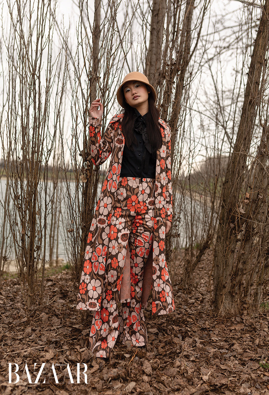 Siêu mẫu châu Á Quỳnh Anh chụp ảnh thời trang tại Ý | Harper\'s Bazaar