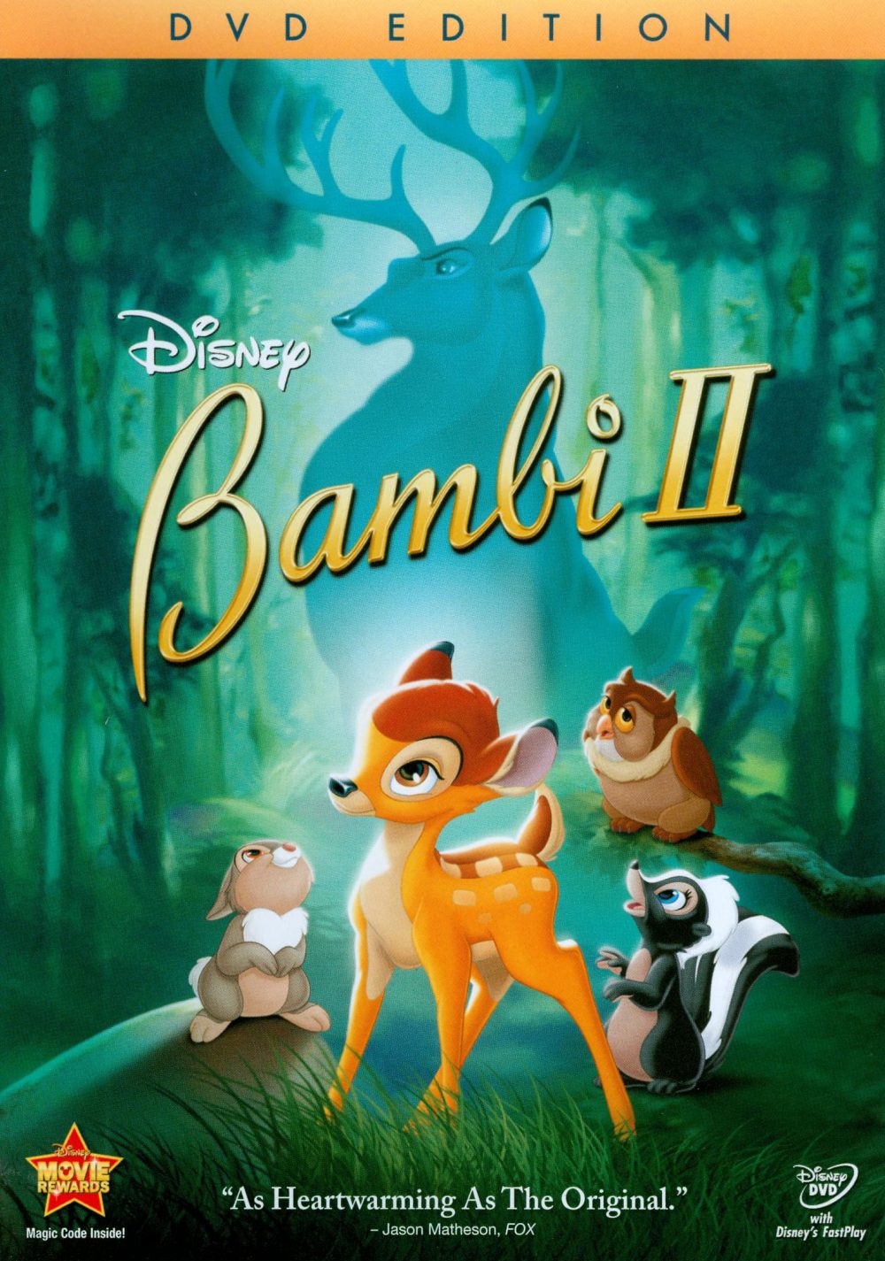 Phim hoạt hình chữa lành tâm hồn: Chú nai Bambi 2 - Bambi 2 (2006)