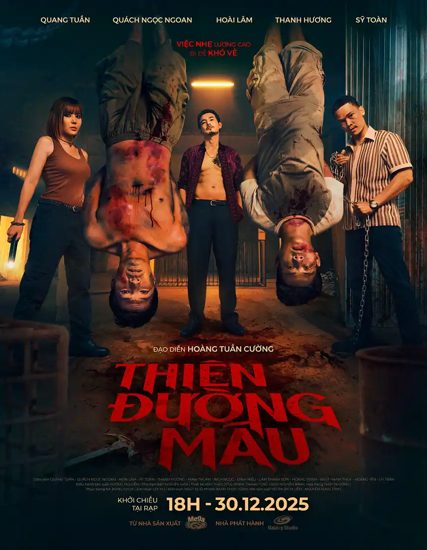 Phim về lừa đảo: Thiên đường máu – Bloody haven (2025)