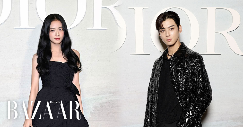 Jisoo, Cha Eun Woo Mang Làn Sóng Kpop Đến Show Dior Xuân Hè 2023