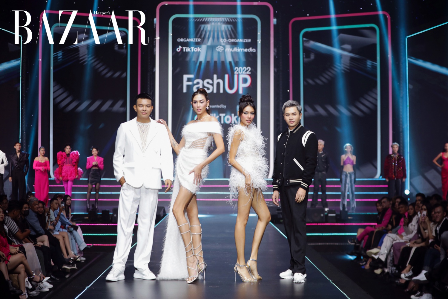 Bốn giám khảo của FashUP 2022 by TikTok: NTK Đỗ Long, siêu mẫu Võ Hoàng Yến, Á hậu Hoàn vũ Thảo Nhi Lê, chuyên gia trang điểm Nam Trung 