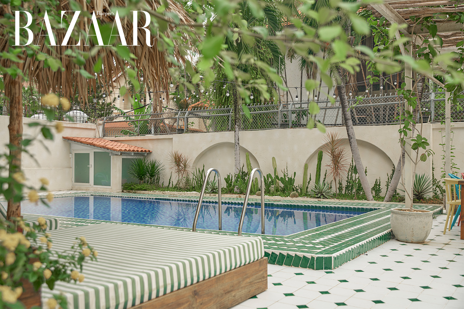 Harpers Bazaar nha dep cua doanh nhan Minh Beta 10 - Ngôi nhà xanh mát của doanh nhân Minh Beta