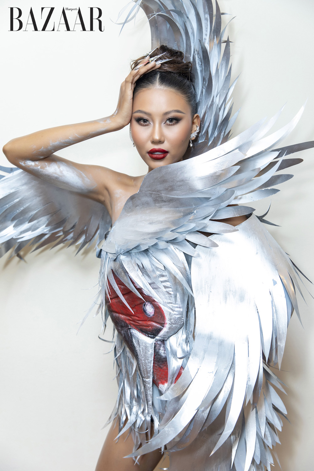 Thach Thu Thao Miss Earth 2022 2 - Á hậu Thạch Thu Thảo đại diện Việt Nam tham dự Miss Earth 2022