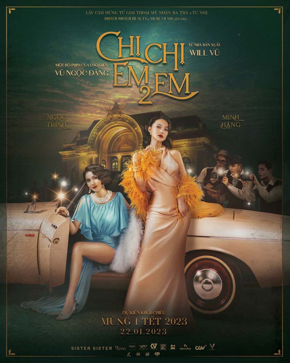 Poster chính thức của phim Chị Chị Em Em 2. 