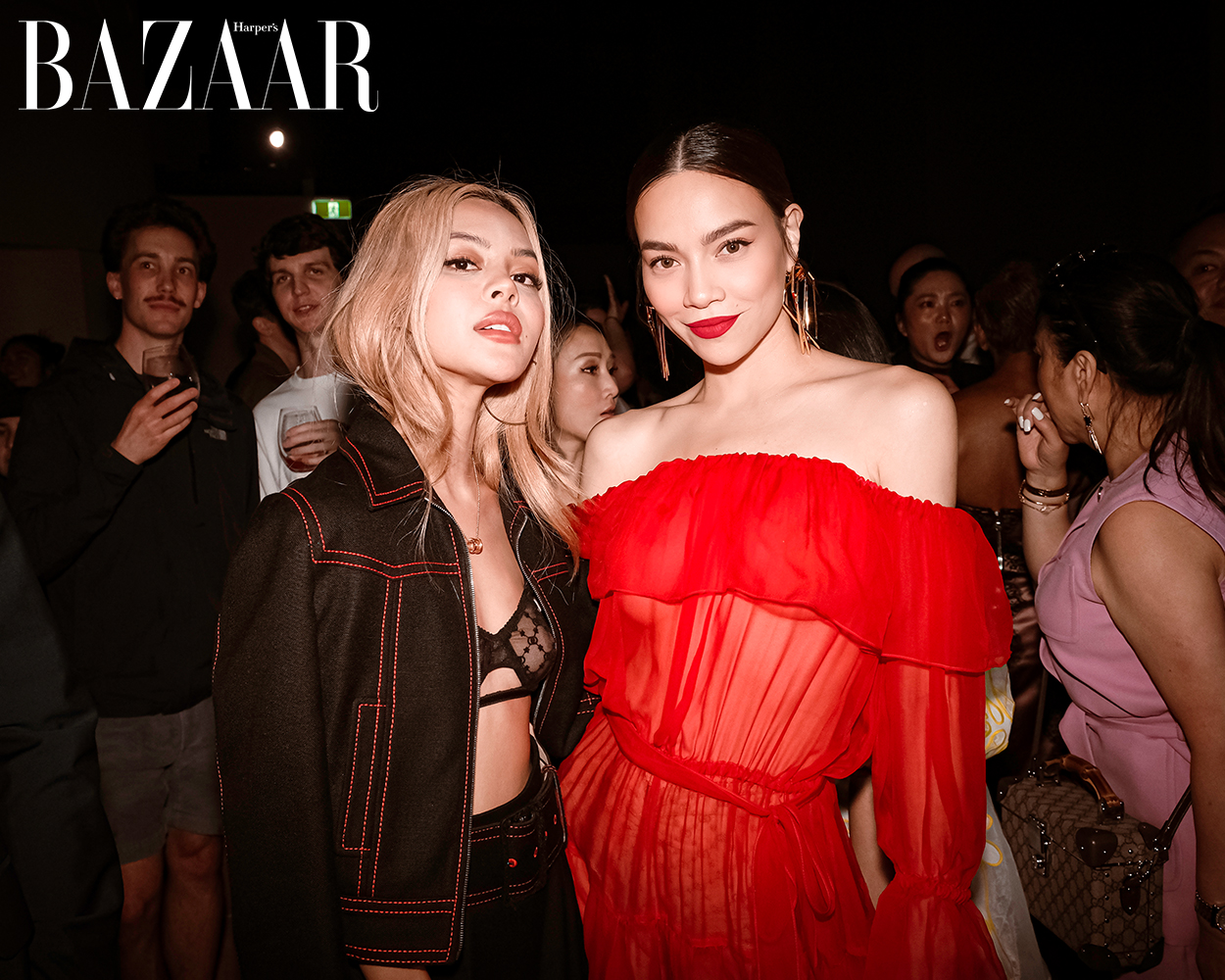  Harper's Bazaar_Hồ Ngọc Hà và Kim Lý dự Gucci_04