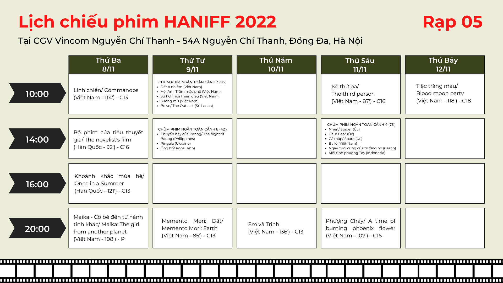Harpers Bazaar Lien hoan phim Quoc te Ha Noi HANIFF lan VI 05 - CGV đồng hành cùng LHP Quốc tế Hà Nội 2022
