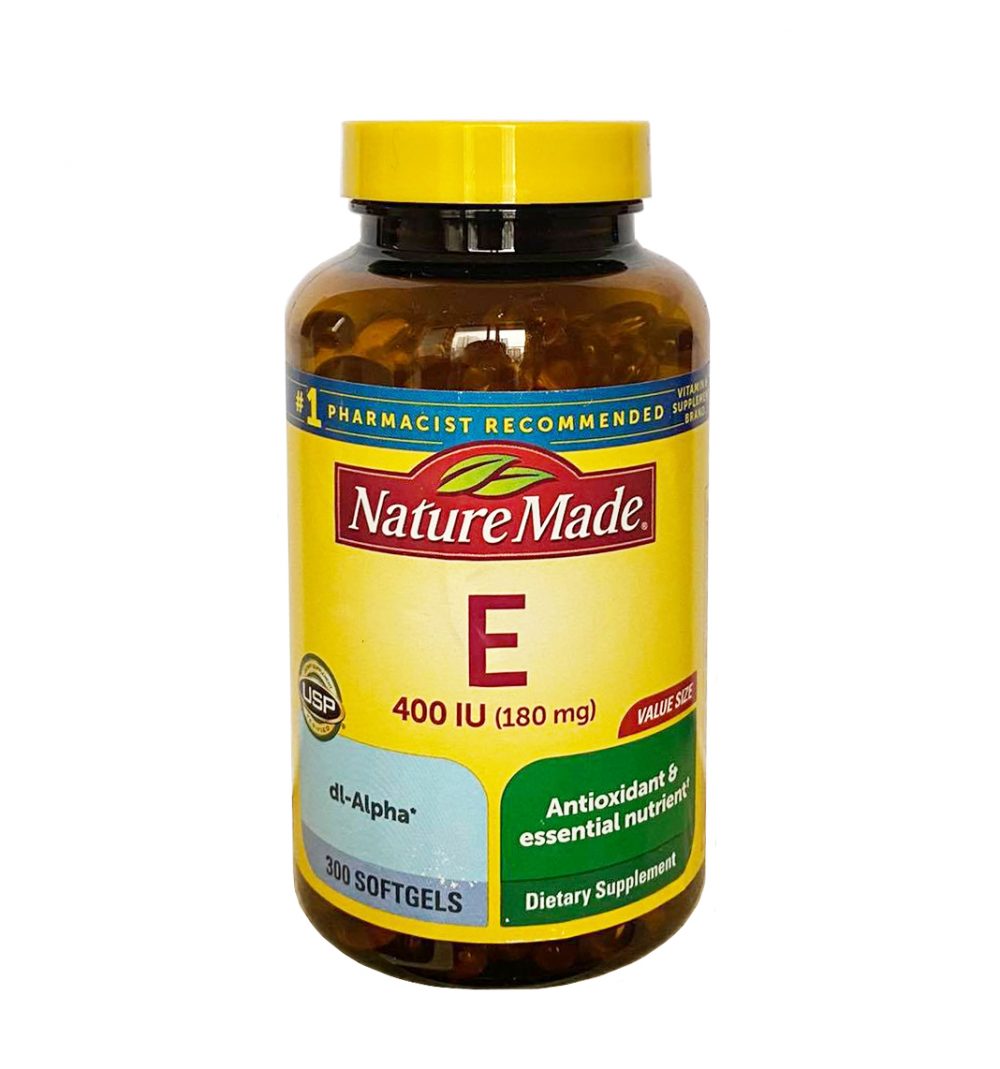 Viên uống vitamin E thiên nhiên 400IU Nature Made