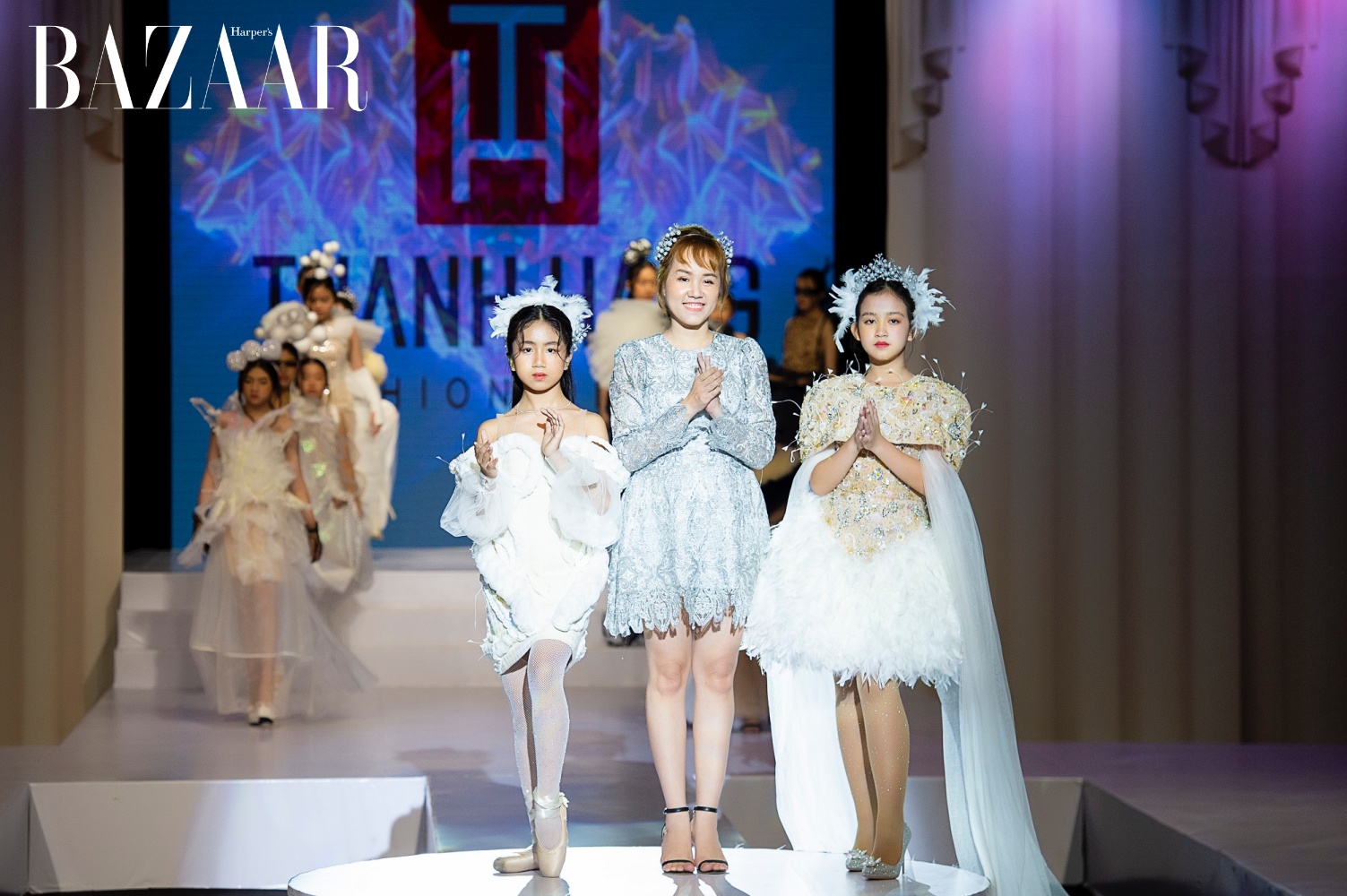 Nhà thiết kế Thanh Hằng tại Vietnam Kids Art Fashion Fest 2022