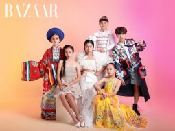 Dàn mẫu nhí quảng bá cho show diễn Vietnam Kids Art Fashion Fest 2022
